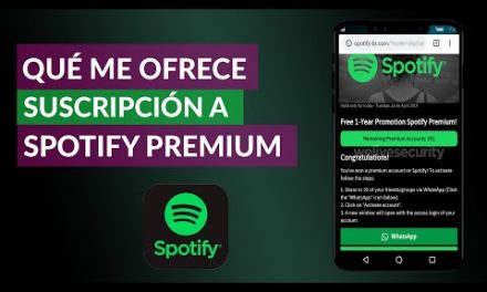¿Qué servicios incluyen Spotify?