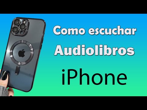¿Dónde están los audiolibros en iPhone?